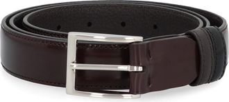 Hogan Klassieke Omkeerbare Leren Riem - Heren - Riemen - Bruin - ONE Size - Leer - Accessoires