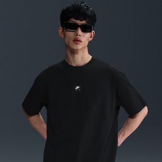 Nike Mens Nike Sportswear Max90 T-Shirt in Black | HJ0726-010