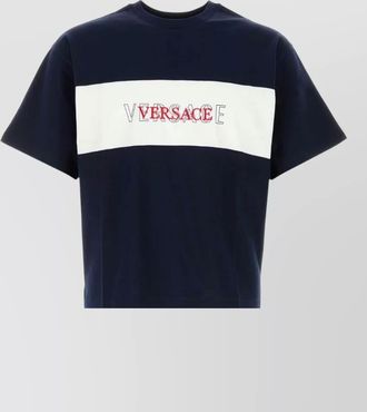 Versace cotton short-sleeve t-shirt