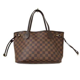 Louis Vuitton Brown Damier Canvas Tote Bag (Pre-Owned)