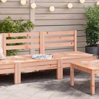 vidaXL Vidaxl - Divani Senza Braccioli da Giardino 2pz Legno Massello Douglas