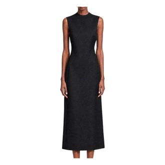 Maison Margiela Fitted Midi Dress - female - Maison Margiela - Midi Dresses - Black - 2XS - Dresses