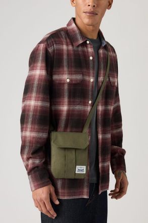 Levi's Duboce Crossbody Pouch - Hombre - One Size - Verde / Olive Night