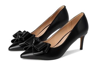 Journee Collection CRYSTOL High Womens Heels Black PU : 7.5 M, Textile