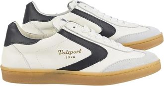 Valsport Klassiek Wit Zwart Sneakers - Heren - Sneakers - Veelkleurig - 41 EU - Schoenen