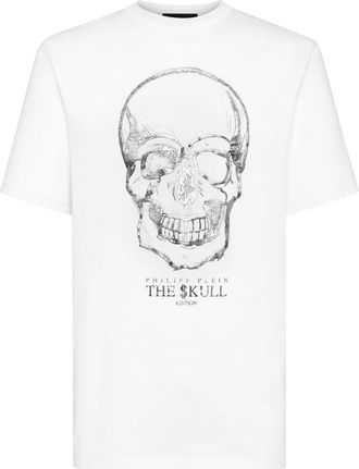 Philipp Plein Heren, Tops, Wit, Maat: 3XL