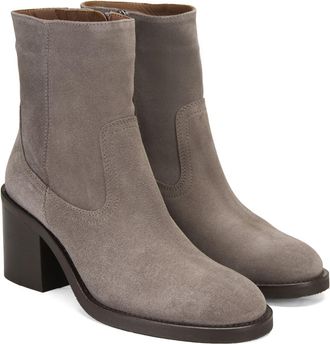 Desa Womens Suede Boots - Flat Heel, Breathable | Beige - 40
