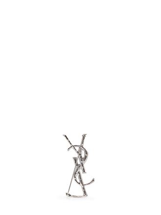 Saint Laurent Cassandre Brooch - Silver
