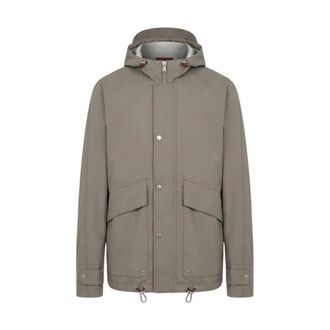 Brunello Cucinelli Jacket Water Resistant - male - Brunello Cucinelli - Light Jackets - Green - 2XL - Jackets