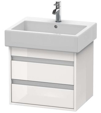 Duravit Duravit - Ketho Neceser De Pared 6636, 2 Cajones, 550mm, Para Vero