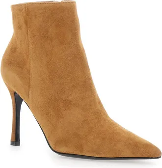 Pollini Womens Ankle Boots Beige Suede And Rubber