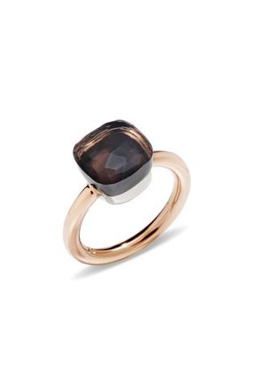 POMELLATO Nudo Classic Smoky Quartz Ring in Gold at Nordstrom, Size 6