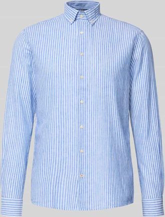 Cinque Slim Fit Freizeithemd aus Leinen-Mix Modell Stone in Hellblau, Gr&ouml;&szlig;e XL