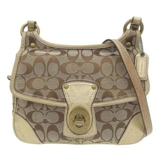 Coach Pre-owned Tela crossbody-bags - - Pre-owned - Donna - Beige - ONE SIZE