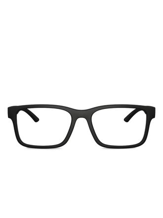 Prada Bril met rechthoekig montuur - Zwart