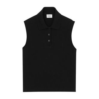 Saint Laurent Dames, Tops, Zwart, Maat: M