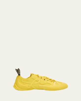 Loewe Grip Suede Low-Top Sneakers