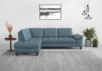 Sit&more Ecksofa »Westham L-Form« mit Ottomane, mit oder ohne Bettfunktion, Bettkasten, Verstellung