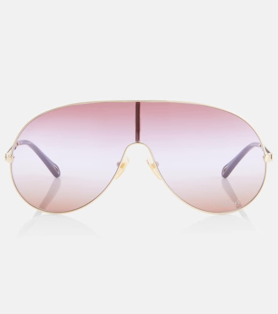 【関税込み】Ch0281s Sunglasses - Chloe - l - Gold Chloe CH0281S 003 Sunglasses - Pretavoir