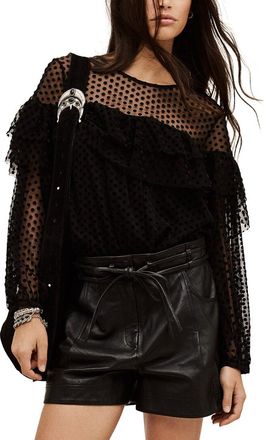 BA&SH Ba&Sh Raff Blouse