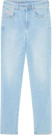 Diesel 5-Pocket Jeans voor vrouwen 1984 Slandy-High - Dames - Skinny Jeans - Blauw - W28 - Katoen - Jeans