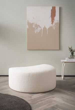 LeGer Home by Lena Gercke Hocker »Isalie, in modernen Farben und verschiedenen Stoffen« gepolstert, kombinierbar mit XXL-Sessel ISALIE