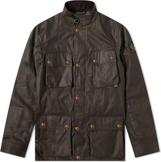 Belstaff Fieldmaster Jacket - Heren - Zomerjassen - Groen - 2XL - Katoen - Jassen