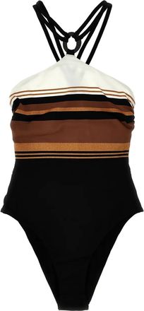 Max Mara Costume da bagno monospalla Cathy - Nero