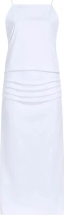 Proenza Schouler Priya Maxi Dress - Womens - Polyamide/Elastane/Cotton