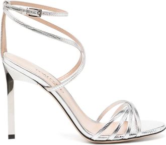 Tom Ford Sandali in pelle - Argento