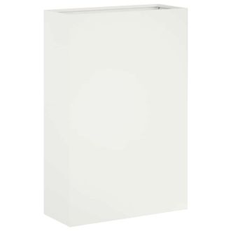 vidaXL Macetero De Jard&iacute;n Blanco 40 X 20 X 75 Cm Vidaxl