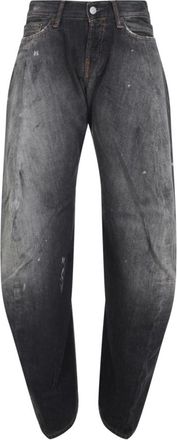 Acne Studios Jeans, Dames, Zwart, W30 L32, Katoen, Zwarte Katoenen Trafalgar Jeans