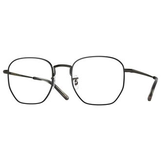 Oliver Peoples Unisex 51mm Pewter Black Opticals