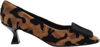&Egrave; Mia Rochefort Pomp - Dames - Pumps - Bruin - 37 EU - Schoenen