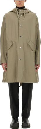 Jil Sander W Parka 01 PNT - Heren - Parka Jassen - Groen - XL - Jassen