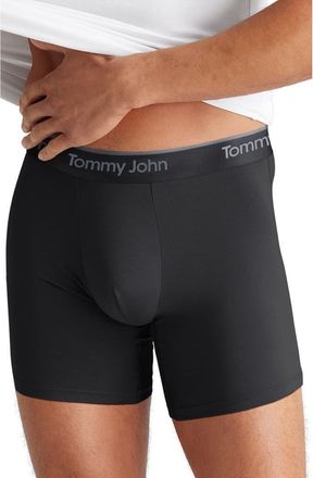 Tommy John 3-Pack Second Skin 6-Inch Stretch Modal Boxer Briefs in Red at Nordstrom, Size Xx-Large