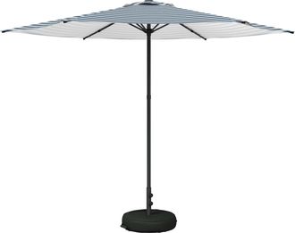 vidaXL Paraguas De Jard&iacute;n Con Base 300 X 300 Cm Poli&eacute;ster Rectangular Vidaxl