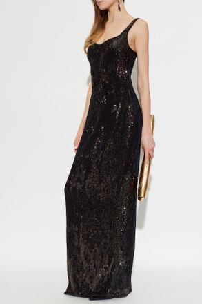 Balmain HOLIDAY CAPSULE PS27 Dress, Womens, Brown