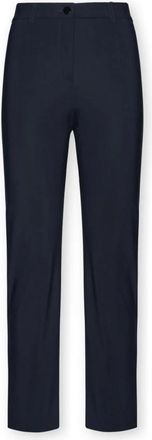 Elena Miro Chino Broek van Jersey - Dames - Slim Fit Broeken - Blauw - 4XL - Nylon - Broeken