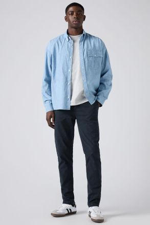 Levi's XX Chino ce&ntilde;idos de corte c&oacute;nico Levis - Hombre - 28X30 - Azul / Baltic Navy Shady