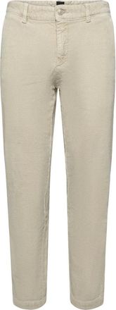 HUGO BOSS Pantalones chinos de corte tapered - Trousers - Hombre - Beige - W34