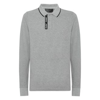 Philipp Plein Heren, Tops, Grijs, Maat: S Katoen