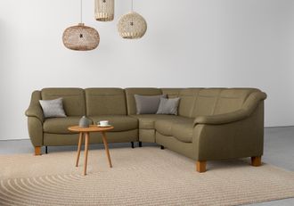 HOME AFFAIRE Ecksofa »Caldera L-Form« Federkern, wahlweise mit Kopfteilverstellung, Bettfunktion, Bettkasten