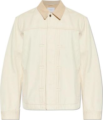 Rag & Bone Dwight Denim Jacket - Heren - Spijkerjassen - Beige - M - Denim - Jassen