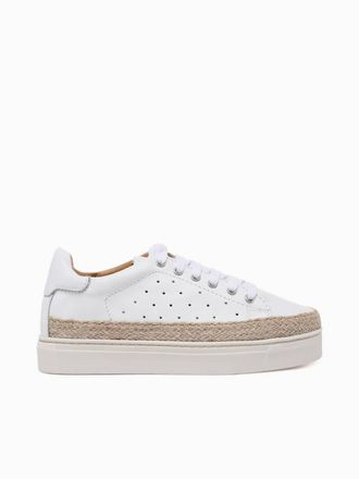 The Flexx Womens Hi Tide Too Sneaker In White