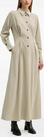 Drykorn Abito midi plissettato - Toni neutri