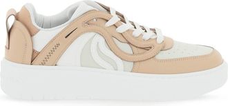 Stella McCartney Stella McCartney Womens Multicolor Sporty Mat S-wave Sneakers - Nude Textile - Size EU 36