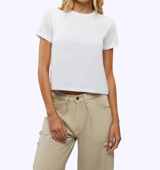 Cuts Almost Friday Short Sleeve Tee In White