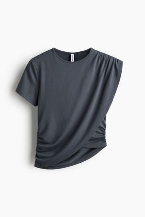 H&M Shirt im Lagenlook - Dunkelgrau