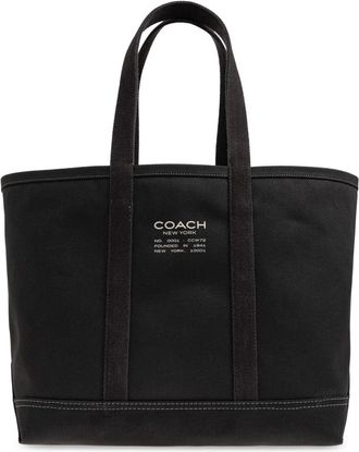 Coach Utility Tote - Heren - Shoppers - Zwart - ONE Size - Katoen - Tassen